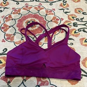 lululemon strappy sports bra